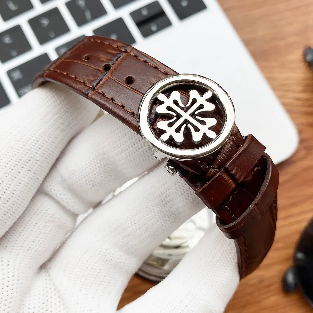 【High-end replica】💰1500! Patek Philippe - PATEK PHILPPE Type: [Cool] Men's Watch Case: 316 fine steel (high quality workmanship) Strap: Imported calfskin/316 fine steel (two options available) Movement: Imported Citizen 8215 modified deck mechanical movement (stable travel time) Material: Advanced reinforced coating mirror Size: diameter 43mm thickness 13mm
